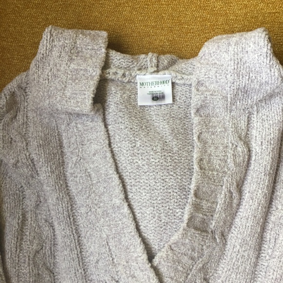 Motherhood Maternity Hooded Sweater size M - Picture 2 of 4